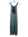 Tuckernuck Size XS Blue Polyester Sleeveless Halter Neck Dress Blue / XS