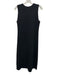 COS Size XS Grey Lyocell blend Ribbed Sleeveless Midi Dress Grey / XS