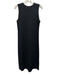 COS Size XS Grey Lyocell blend Ribbed Sleeveless Midi Dress Grey / XS