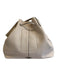 Rebecca Minkoff Blush Pink Leather Tassel Braided Shoulder Strap Bucket Bag Blush Pink / Large