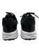 Nike Shoe Size 11 Black & White Synthetic Running Lace Up Mesh Sneakers Black & White / 11