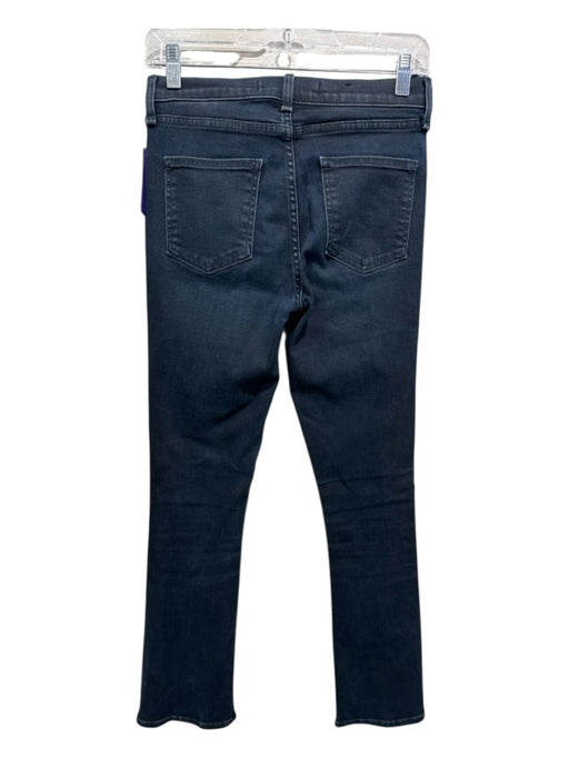 Veronica Beard Jeans Size 26 Dark Wash Cotton Blend Coated Button Fly Jeans Dark Wash / 26