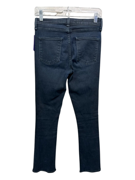 Veronica Beard Jeans Size 26 Dark Wash Cotton Blend Coated Button Fly Jeans Dark Wash / 26