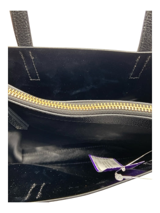 Marc Jacobs Taupe, Cream, Black Pebbled Leather Zip Close Colorblock Padlock Bag Taupe, Cream, Black / Small