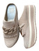 Dolce Vita Shoe Size 8.5 Taupe Suede Platform Chain Fringe Loafers Taupe / 8.5