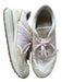 New Balance Shoe Size 9 Cream & Purple Suede & Canvas Lace Up Athletic Sneakers Cream & Purple / 9