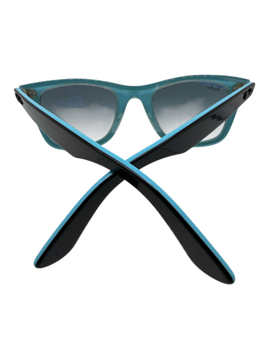 Ray Ban Blue & Black Acetate Wayfarer Sunglasses Blue & Black