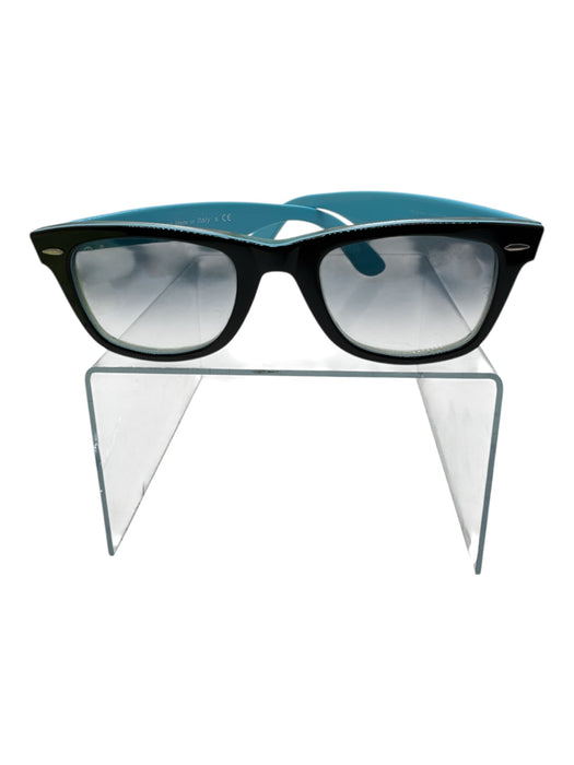 Ray Ban Blue & Black Acetate Wayfarer Sunglasses Blue & Black