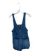 We The Free Size S Dark Wash Cotton Sleeveless Front Zip Button Romper Romper Dark Wash / S
