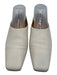 The Row Shoe Size 38 Off White Leather Square Toe Flats Off White / 38