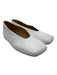 Marsell Shoe Size 38 White Leather Square Toe Ballet Flats White / 38