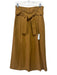 Cara Cara Size Small Brown Cotton High Rise Wide Leg Pleated Pockets Pants Brown / Small