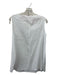 Marc LeBihan Size 36 White COTTON & LINEN Sleeveless Distressed Detail Top White / 36