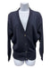 The Row Size S Navy Blue Cashmere & Silk Button Up Long Sleeve Knit Cardigan Navy Blue / S