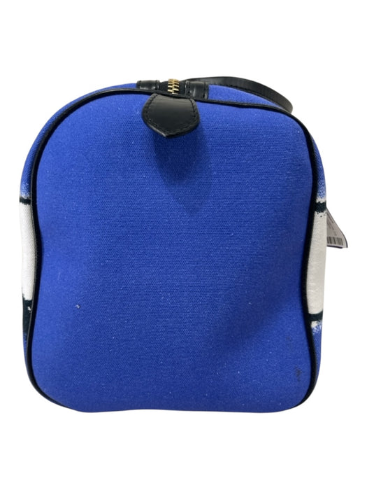 Roberta di Camerino Blue, Orange, Multi Printed 2 handles Zip closure Bag Blue, Orange, Multi / M