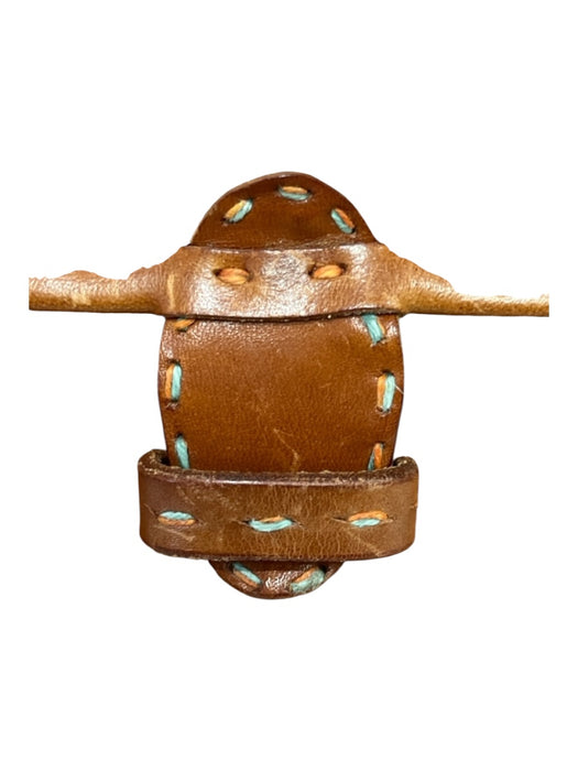 Henry Cuir Brown Leather Flap Closure 2 handles Inner Pocket Bag Brown / S