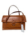 Henry Cuir Brown Leather Flap Closure 2 handles Inner Pocket Bag Brown / S