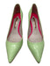 Sophia Webster Shoe Size 38 Mint Green Patent Leather Pointed Toe Pumps Mint Green / 38