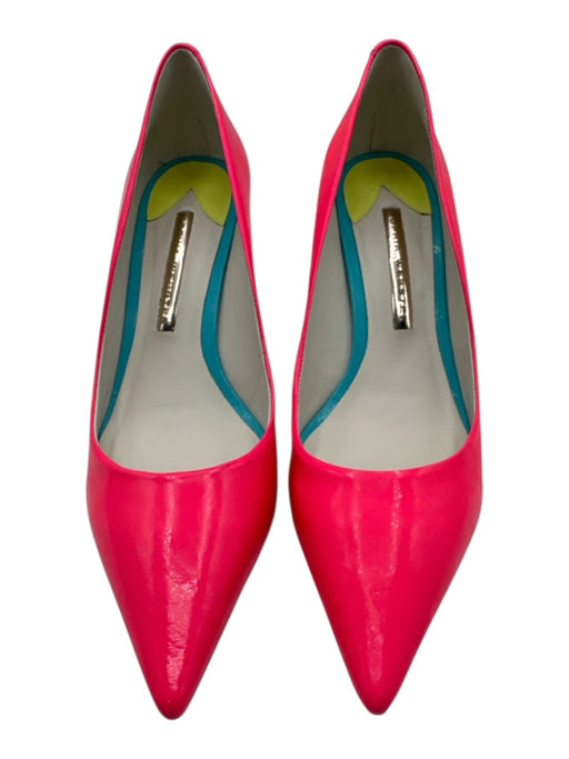 Sophia Webster Shoe Size 38 Hot pink Patent Leather Pointed Toe Pumps Hot pink / 38