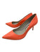 Sophia Webster Shoe Size 38 Coral Orange Patent Leather Pointed Toe Pumps Coral Orange / 38