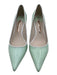 Sophia Webster Shoe Size 38 Mint Green Patent Leather Pointed Toe Pumps Mint Green / 38