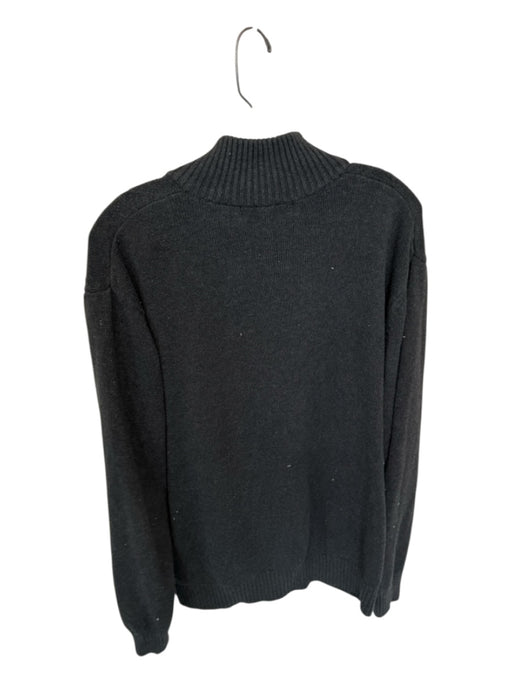 Oscar dela Renta Vintage Size XL Gray Cotton Lattice Full Zip Men's Jacket Gray / XL