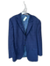 Burberry Navy Wool Grid Men's Blazer Navy / 44L