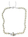 Vivienne Westwood Pearl & Silver Faux Pearl Orb Crystals Necklace Pearl & Silver