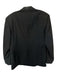 Christian Dior Monsieur Size Est L Black Wool One Button Blazer Black / Est L