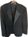 Christian Dior Monsieur Size Est L Black Wool One Button Blazer Black / Est L