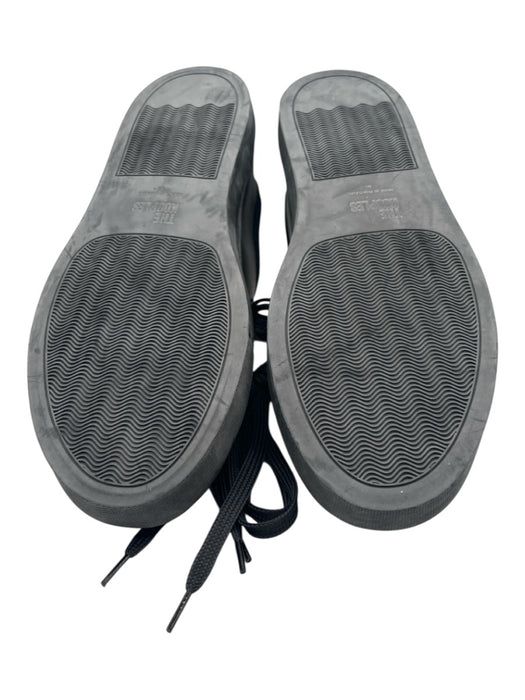 The Kooples Shoe Size 40 Like New Black Leather Low Top Laces Sneakers Black / 40