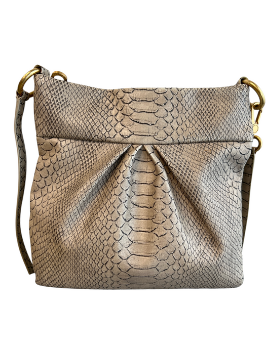 Marc Jacobs Beige Leather Gold hardware Animal Print Zip closure Crossbody Bag Beige / S