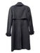 Marciano Size 4 Black Cotton Blend Shoulder Pads Buckle Detail Buttons Jacket Black / 4