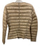 Herno Size 40 Champagne Beige Polyamide Quilted Zip Front Sequin Detail Jacket Champagne Beige / 40