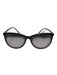 Maui Jim Gray & Black Acetate Tortoiseshell Wayfarer Gradient Lens Sunglasses Gray & Black
