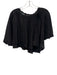 Monica Sarti Size S Black Silk Blend Floral Embroidered Sleeveless Dress Set Black / S