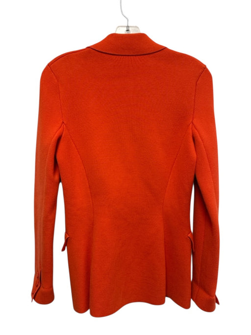 Altuzarra Size XS Orange Viscose Blend Blazer Long Sleeve 3 Buttons Jacket Orange / XS