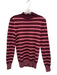 Stella McCartney Size 40 purple & pink Wool Long Sleeve Striped Top purple & pink / 40
