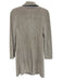 Amina Rubinacci Size 38 Gray Wool Blend Long Sleeve Ribbed 3 Buttons Jacket Gray / 38