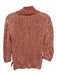 Cividini Size 42 Red & White Cotton Long Sleeve Knit Open Sweater Red & White / 42