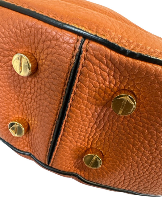 Altuzarra Brown Leather Shoulder Strap Magnetic Close Braided Strap Bag Brown / M