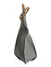 Graf Lantz Gray & Beige Wool & leather Crossbody & Hand Bag Magnetic Close Bag Gray & Beige / M/L