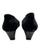 Fratelli Rossetti Shoe Size 37 Black Leather Suede Square Toe Stacked Heel Pumps Black / 37