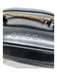Gucci Black Leather Rectangle Top Handle Bamboo Detail Vanity Bag Black / Small