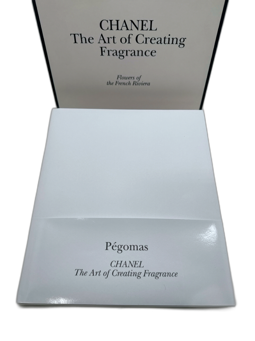 Chanel White & Black Floral Box Inc. Book White & Black