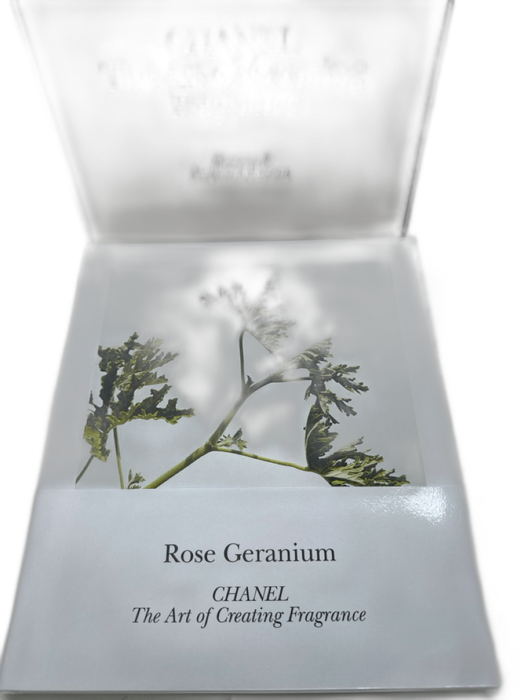 Chanel White & Black Floral Box Inc. Book White & Black