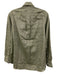 Ann Mashburn Size XS Sage green Cotton & Linen Long Sleeve Patch Pocket Top Sage green / XS