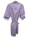 Fifteen Twenty Size M Lilac Purple Cotton Scrunch Detail 1/2 Sleeve Shirt Dress Lilac Purple / M