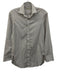 Monica Sarti Size XS White, Red & Blue Cotton Striped Long Sleeve Button Up Top White, Red & Blue / XS
