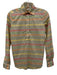 Ann Mashburn Size XS Yellow, Orange & Multi Cotton Floral Stripe Long Sleeve Top Yellow, Orange & Multi / XS